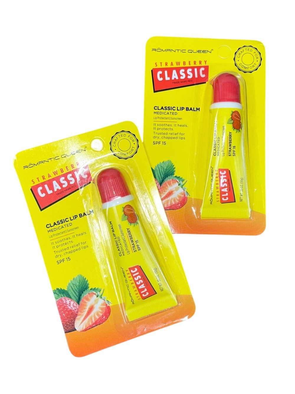 2/$4 Classic Strawberry Lip Balm